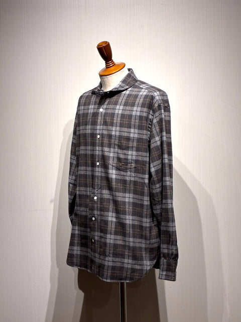 HAVERSACK / 別注 Herringbone Check Shawl Shirts