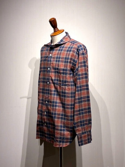 HAVERSACK / 別注 Herringbone Check Shawl Shirts
