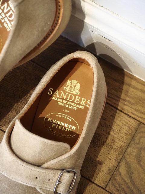 SANDERS 싱글 몽크 스트랩 슈즈