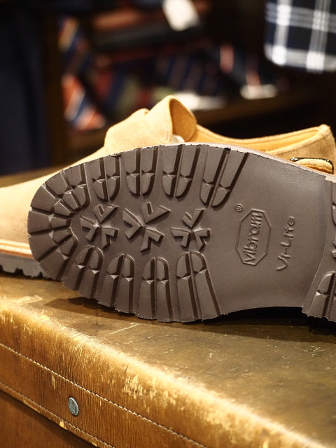 Single Monkstrap Shoes by SANDERS Snuff Suede