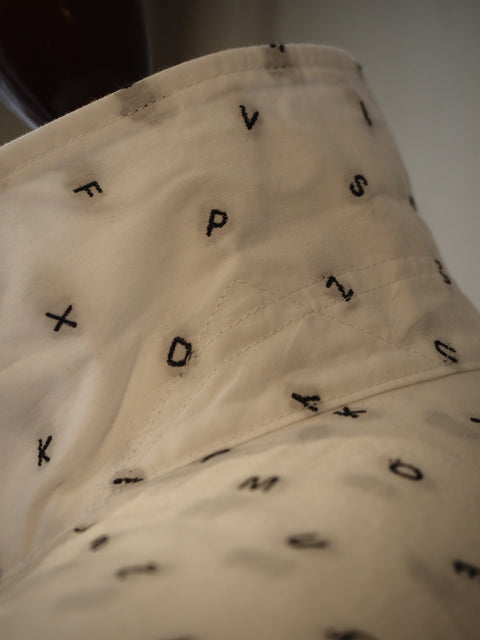 Camp Shirt Alphabet