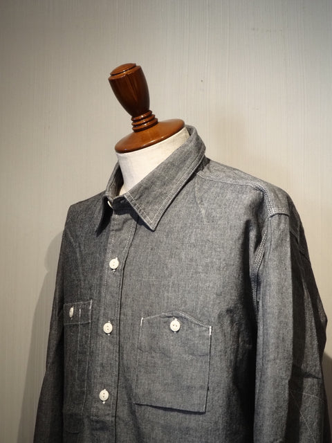 Work Shirt Grey Chambray