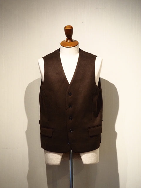 IRON VEST Ⅱ Doubleface wool
