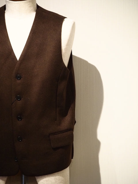 IRON VEST Ⅱ Doubleface wool