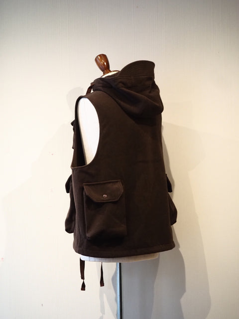 Field Vest Fake Melton