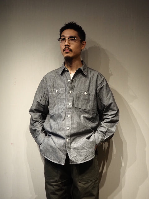 Work Shirt Grey Chambray