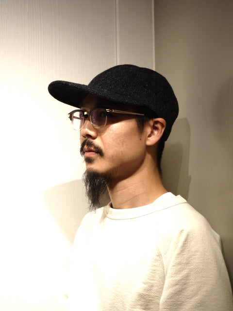 GUIDE CAP FOX HERRINGBONE CHGRY