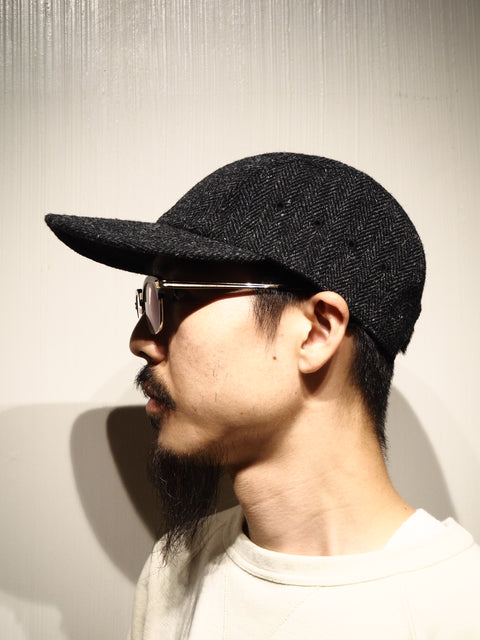 GUIDE CAP FOX HERRINGBONE CHGRY
