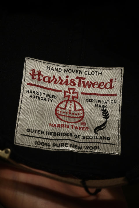 GUIDE CAP HARRIS TWEED NAVY