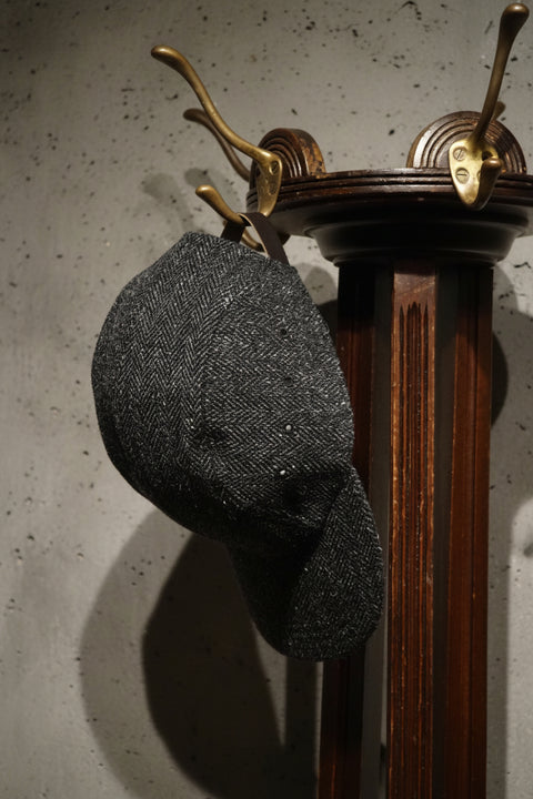 GUIDE CAP FOX HERRINGBONE CHGRY