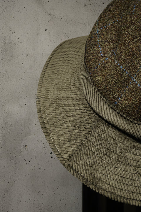 GUIDE HAT HARRIS TWEED / CORDUROY