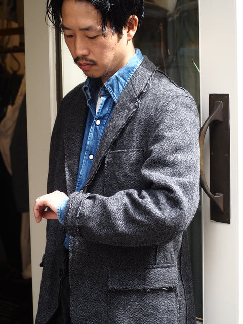 50s UNCON fringe BRITISH TWEED